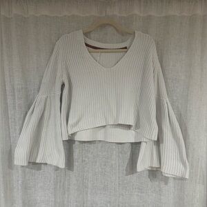 White Free People Women's Sweater